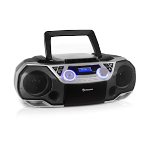 Roadie 2K Boombox CD-Player Kassettenradio DAB/DAB+ UKW Bluetooth