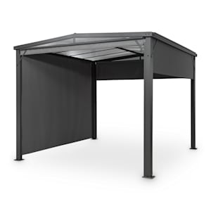 Pantheon Cortina Solid Sky, pergola, tető, 3 x 3 m, polikarbonát, szürke