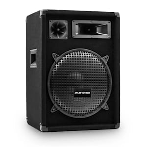 PW-1222 MKII passiver PA-Lautsprecher 12" (30,5cm) Subwoofer 300W RMS / 600 Wmax. 3-Wege schwarz