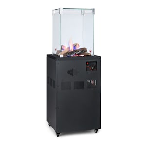 Flagranti Crystal View Gasheizstrahler 8kW Edelstahl
