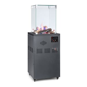 Flagranti Crystal View Gasheizstrahler 8kW Edelstahl