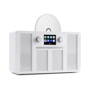 Vertico Internetradio mit CD-Player IR/DAB+/FM BT 2,4" HCC Display
