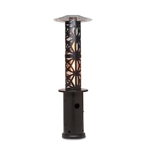 Goldflame Style, radiatore da terrazzo, 11,2 kW, visione a 360°, portatile, nero