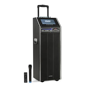 DisGo Box 2100 DVD mobile PA-Anlage 300 W max. 9" TFT-Display DVD BT