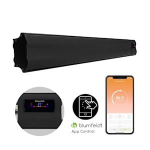 Cosmic Beam Smart 30 Infrarot-Heizstrahler 3000W App-Steuerung Fernbedienung