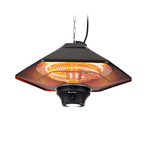 Heat Hexa Calefactor infrarrojo 800/1200/2000W halógeno IP34 LED color bronce