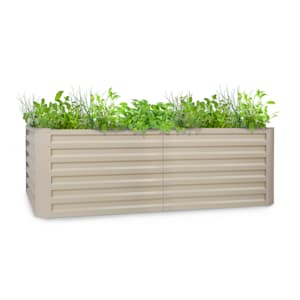 Blum High Grow Straight, Aiuola Rialzata, 200x60x100cm, 1200l, Acciaio