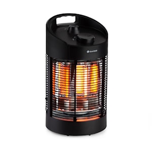 Heat Guru 360 Mini, infravörös hősugárzó, 700/350 W, forgás, fekete