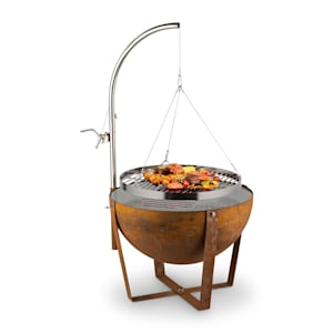 Fire Globe braséro avec barbecue Ø 60cm acier