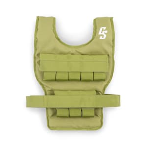 Monstervest gewichtsvest 20 kg uni-maat nylon