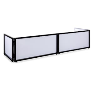 Facade 4S DJ Booth DJ Fassade 4 Panele Lycra Stahl waschbar Tragetasche