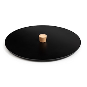 Firebowl Savage Lid couvercle de brasero Ø ; 40 cm poignée en bois en acier