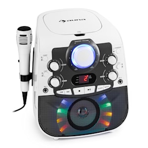 StarMaker 2.0 Karaoke-Anlage Bluetooth-Funktion CD-Player Mikrofon