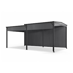 Pantheon Solid Sky Expand, pavilon, oldalfalak, 3 × 3 - 5,6 m, alumínium