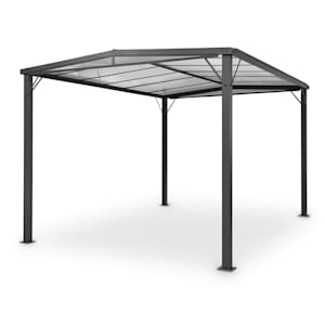 Pergola Pantheon Solid Sky Flat Auvent 3x4 m Polycarbonate