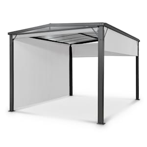 Pantheon Cortina Solid Sky pergola voordak 3x3m polycarbonaat