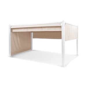 Pantheon Cortina, pavillon avec toit, 3 x 4 m, 4 panneaux latéraux
