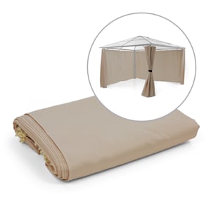 Pantheon Solid Sky, pavilon oldalfalai 3 × 4, 4 db, 140 g / m²