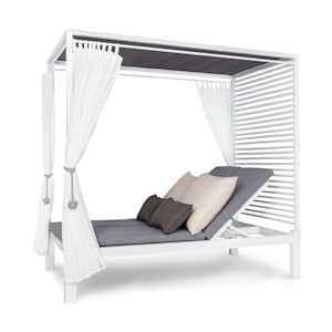 Eremitage Double Lux Sonnenliege 4 Liegepositionen 2 Personen 6 cm Polster