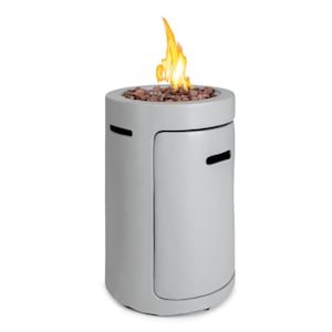 Crete Gas-Feuerstelle 13 kW Flüssiggas Edelstahl
