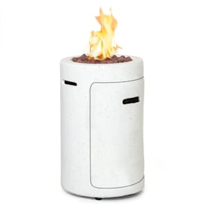 Crete Gas-Feuerstelle 13 kW Flüssiggas Edelstahl