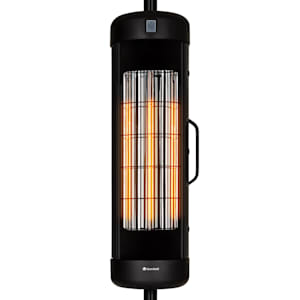 Heat Guru Turbo värmestrålare 2000W IP54 utomhus Installation på parasollen