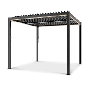 Pantheon Climax Ambient 3x3 m 4 Eckpfosten bioklimatisches Dach
