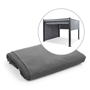 Pantheon Cortina pergola ersättningsvägg set: 4 väggar 200 g/m² polyesterduk 3x6m