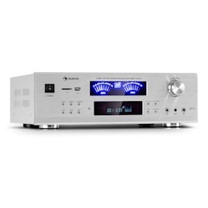 AMP 5100 BT Amplificador estéreo 2 x 120 W + 3 x 50 W RMS BT
