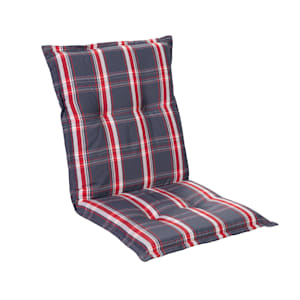 Cojín Prato funda de sillón de jardín de respaldo bajo poliéster 50x100x8cm
