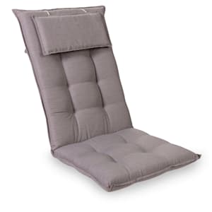 Sylt coussin de fauteuil appuie-tête pour dossier haut Polyester 50x120x9cm
