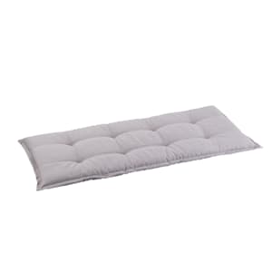 Naxos Bankkissen Polsterauflage Schaumstoff Struktur-PE 110x7x49cm