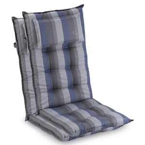 Sylt coussin de fauteuil appuie-tête pour dossier haut Polyester 50x120x9cm