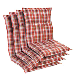 Cojín Prato funda de sillón de jardín de respaldo bajo poliéster 50x100x8cm