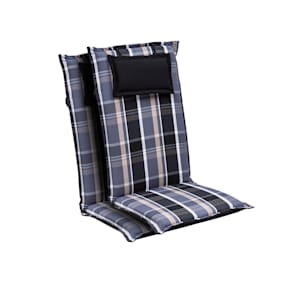 Elbe, Imbottitura, Schienale Alto, Sedia da Giardino, Dralon, 50x120x8cm
