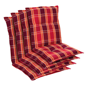 Prato coussin de fauteuil dossier bas Polyester 50x100x8cm