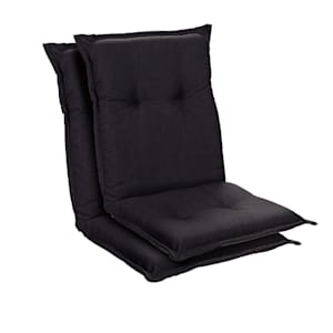 Cojín Prato funda de sillón de jardín de respaldo bajo poliéster 50x100x8cm
