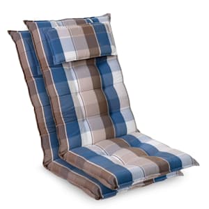 Sylt Polsterauflage Sesselauflage Hochlehner Kopfkissen Polyester 50x120x9cm