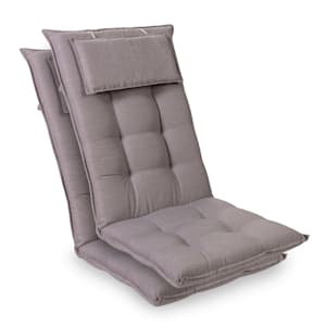 Sylt coussin de fauteuil appuie-tête pour dossier haut Polyester 50x120x9cm