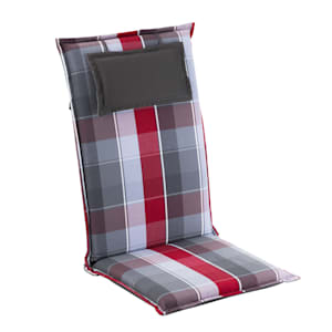 Donau Polsterauflage Sesselauflage Hochlehner Gartenstuhl Polyester 50x120x6cm