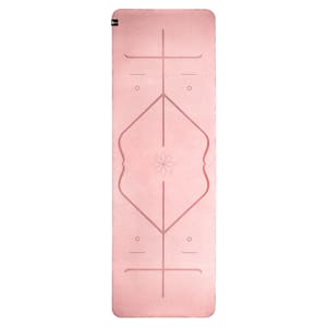 Ojas Esterilla de Yoga Professional 183x0,5x61 cm TPE Líneas posturales