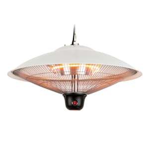 Heizsporn, mennyezeti hősugárzó, 60,5 cm (Ø), LED lámpa, távirányítóval