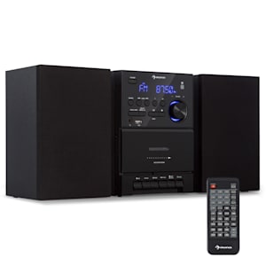 MC-40 DAB Stereoanlage UKW/DAB+ Bluetooth CD Kassette USB Fernbedienung