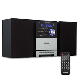 MC-40 DAB Equipo estéreo FM/DAB+ Bluetooth CD Casete USB Mando a distancia