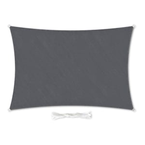 voile solaire rectangulaire 2x3 m polyester perméable à l'air