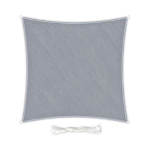 quadratisches Sonnensegel 3 x 3 m Polyester luftdurchlässig
