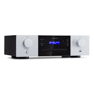 CD-1000 DG Reproductor de CD USB MP3 mando a distancia pantalla LED aluminio