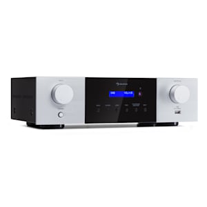 AMP-4000 DAB Hifi-Stereo-Verstärker DAB+-Radio USB Fernbedienung LED-Display