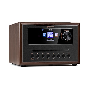Silver Star CD Cube Radio Bluetooth HCC Display schwarz