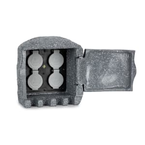 Power Rock Slimme tuinstekkerdoos wifi-bediening 3680 watt IP44